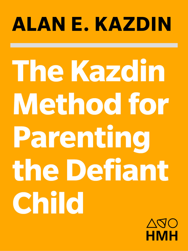The Kazdin Method for Parenting the Defiant Child ebook cover