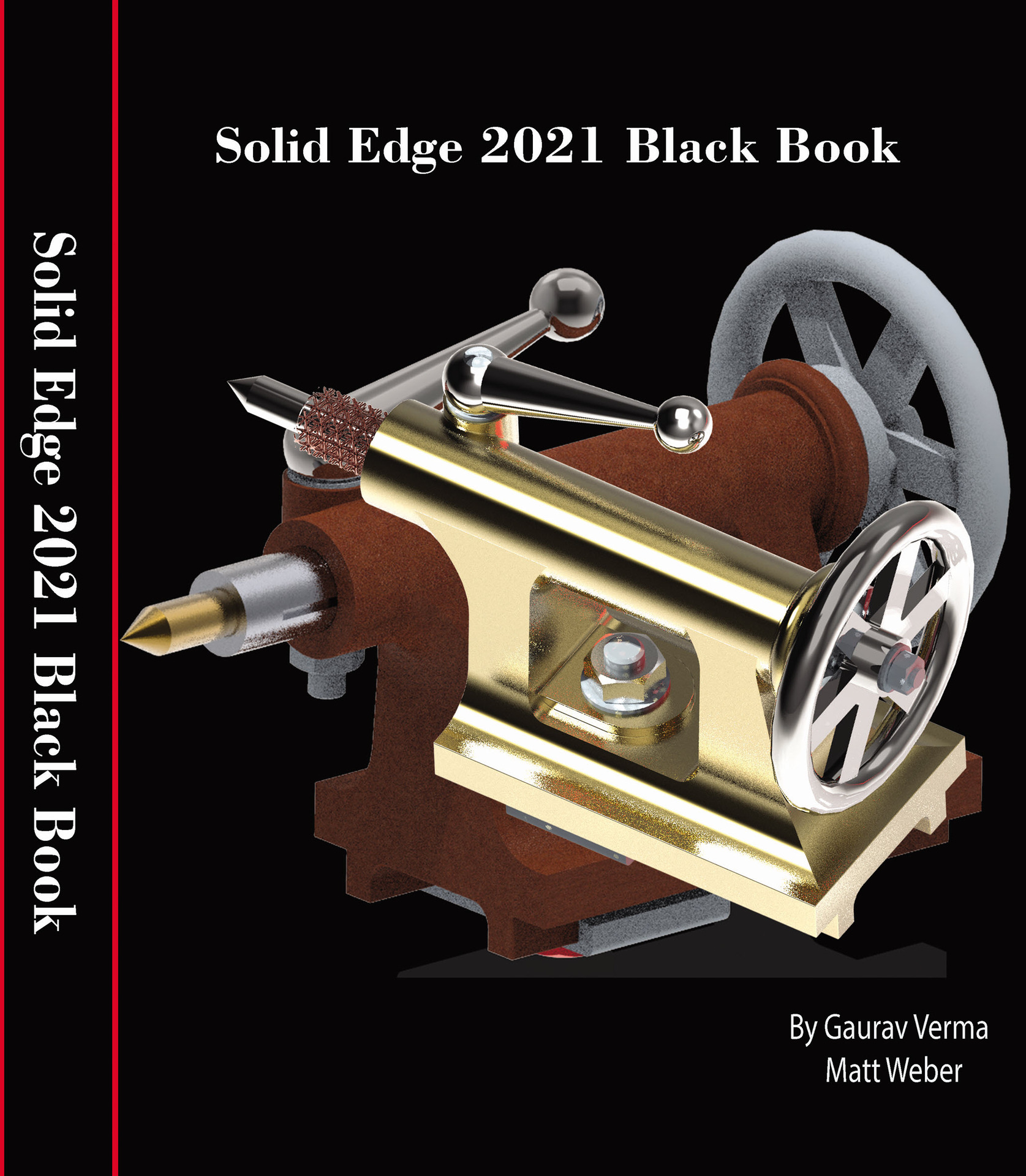 Solid Edge 2021 Black Book ebook cover