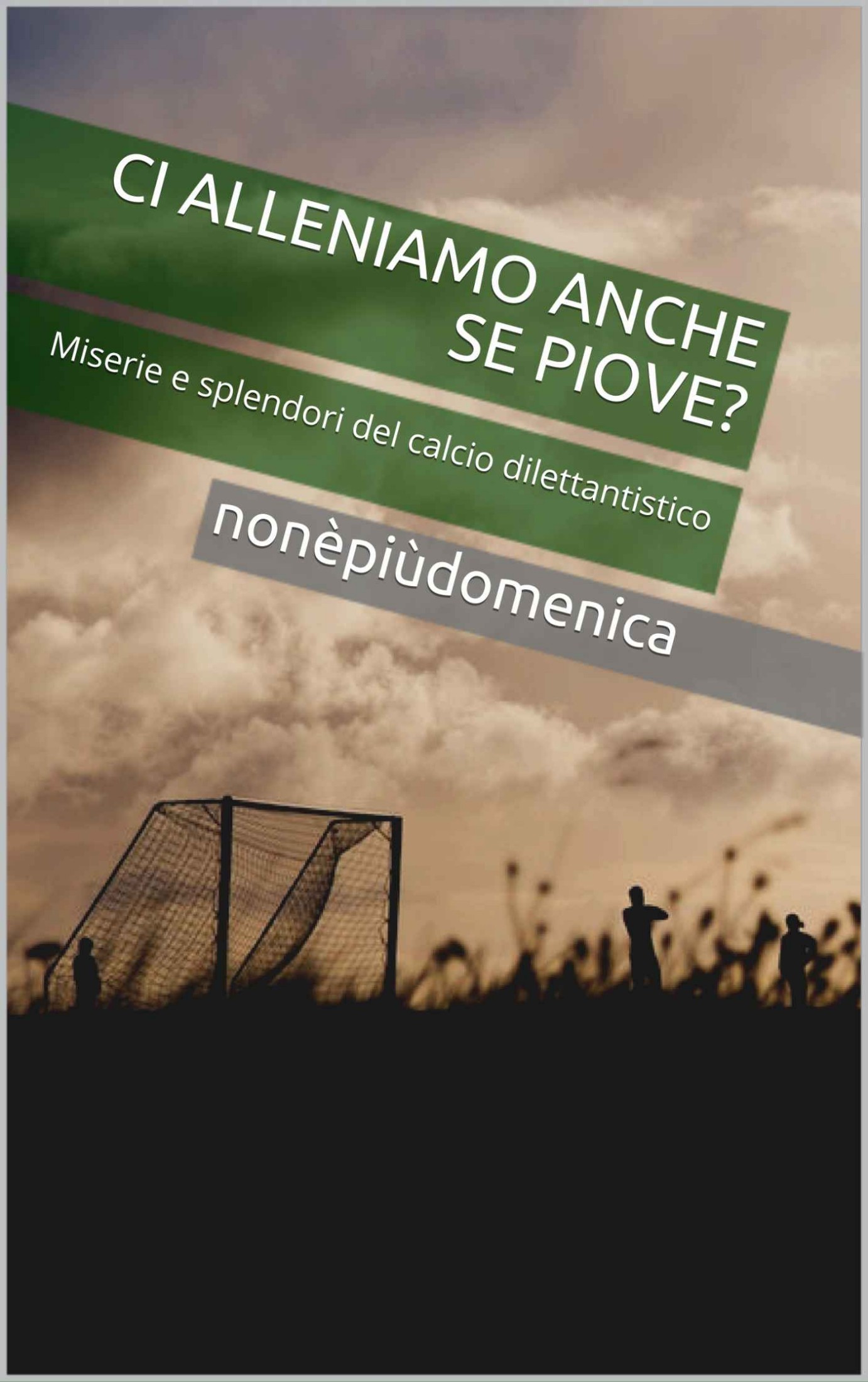 Ci alleniamo anche se piove?: Miserie e splendori del calcio dilettantistico (Italian Edition) ebook cover