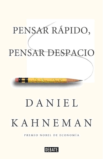 Pensar rapido, pensar despacio ebook cover