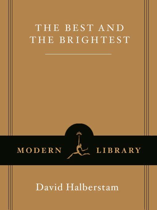 The Best and the Brightest (Modern Library) ebook cover