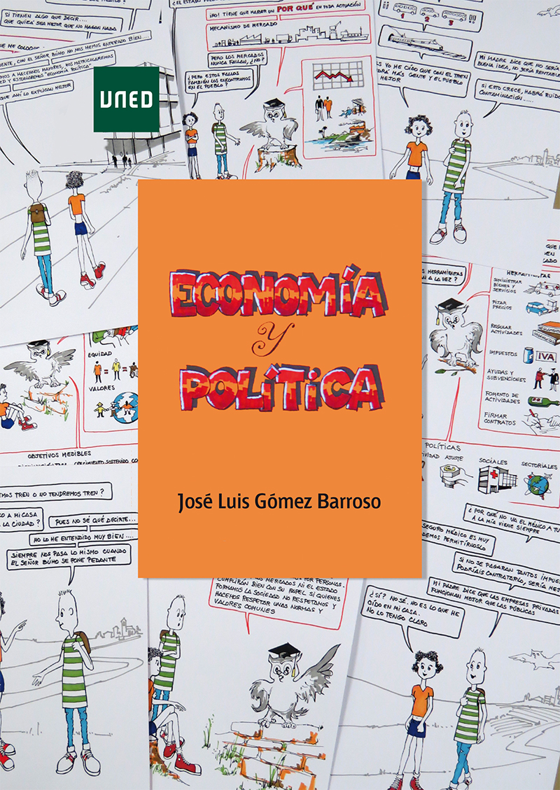 Econom&iacute;a y pol&iacute;tica ebook cover