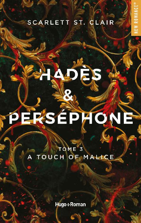Hades et Persephone - T3 A touch of malice ebook cover