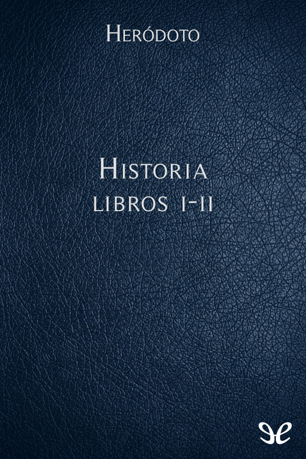 Historia - Libros I-II ebook cover