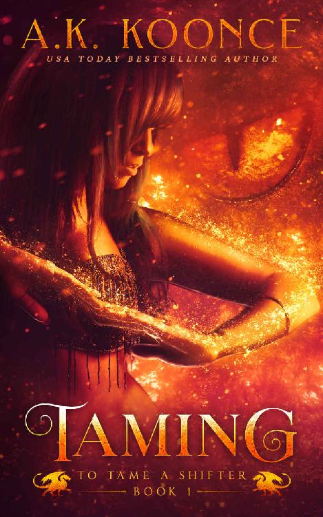 Taming: A Reverse Harem Series (To Tame A Shifter Book 1) ebook cover