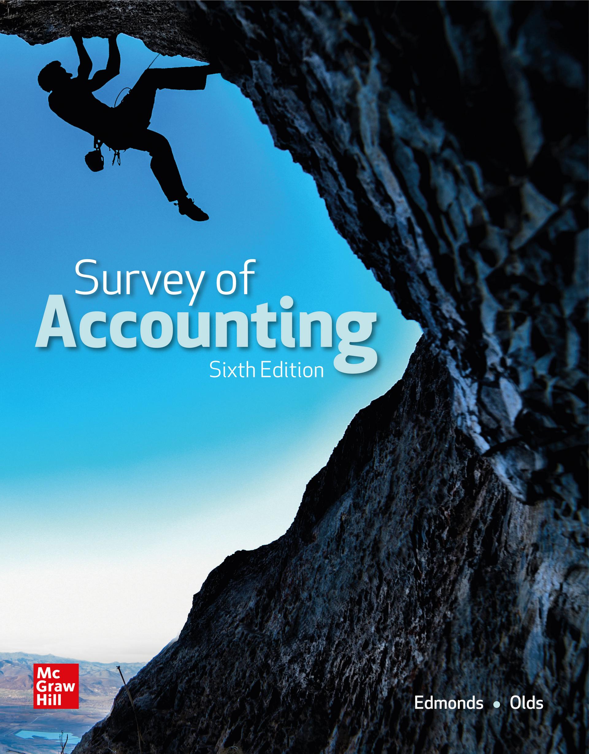 Edmonds, 6e, Survey of Accounting ebook cover
