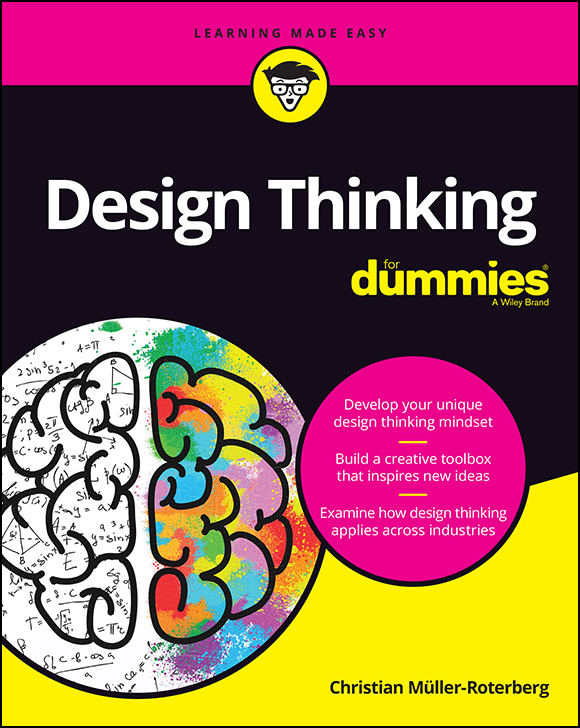 Design Thinking For Dummies ebook cover