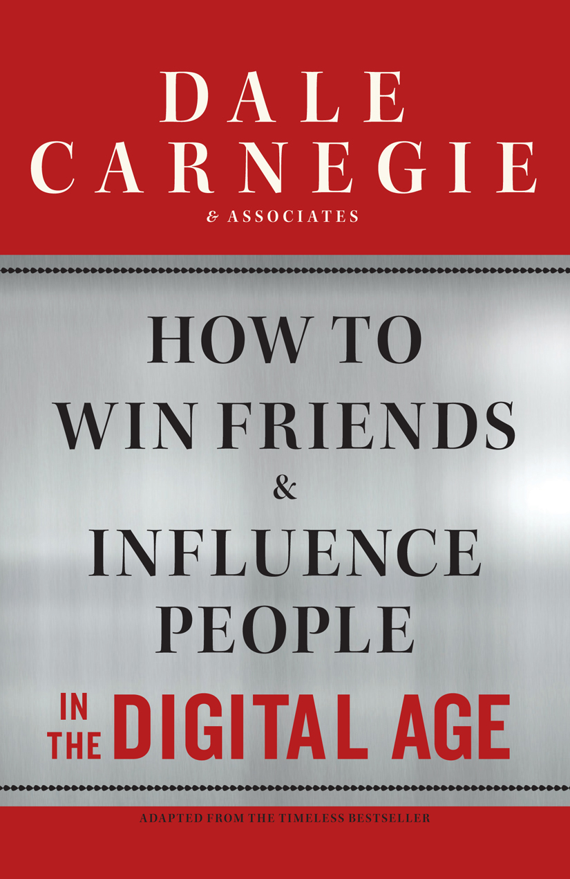 How to Win Friends and Influence People in the Digital Age ebook cover