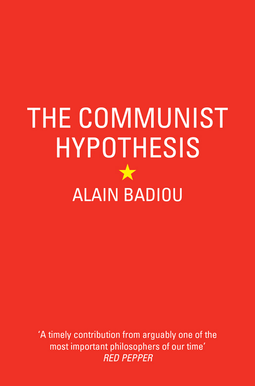 The Communist Hypothesis ebook cover
