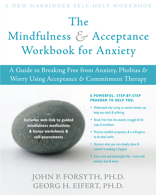 Mindfulness and Acceptance Workbook for Anxiety ebook cover