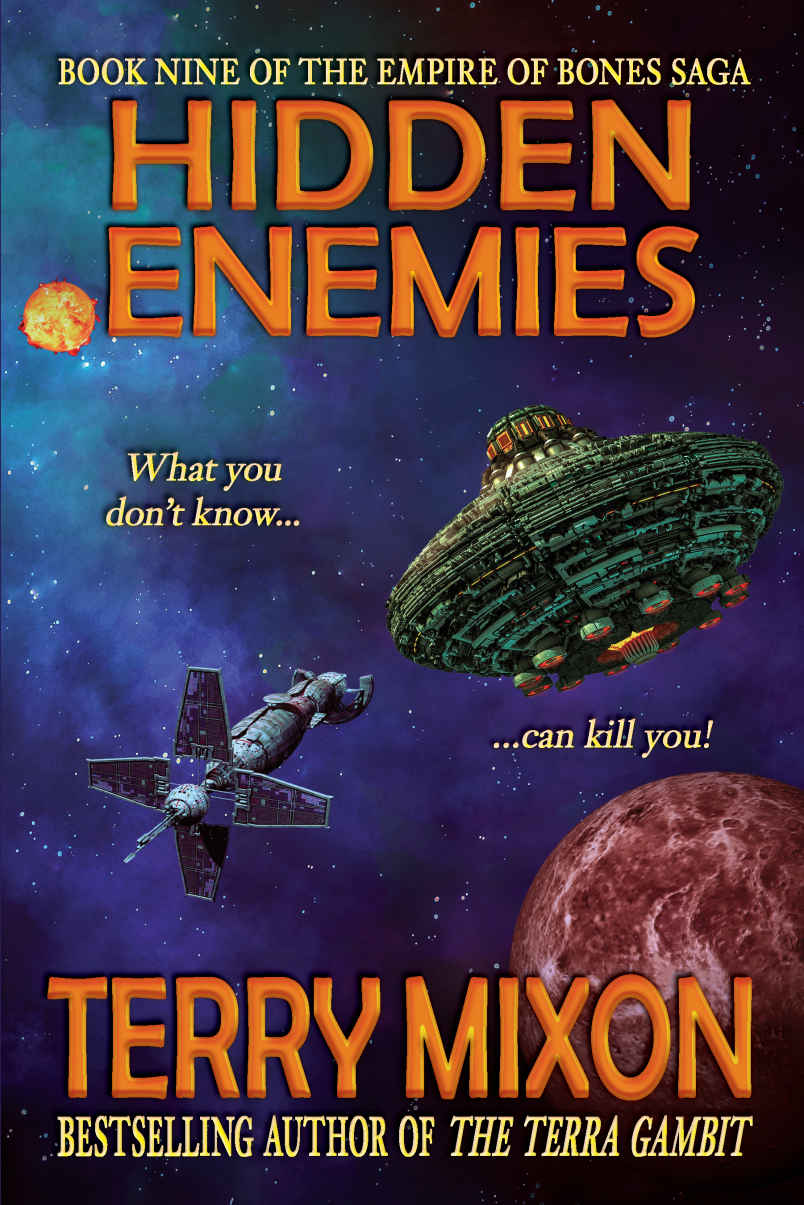[The Empire of Bones Saga 09] &acirc;&euro;&cent; Hidden Enemies ebook cover