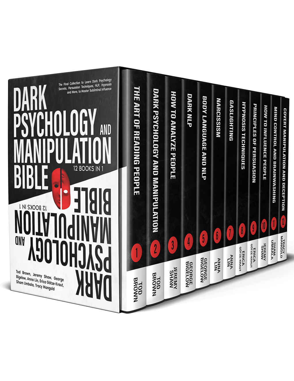 Dark Psychology and Manipulation Bible ebook cover