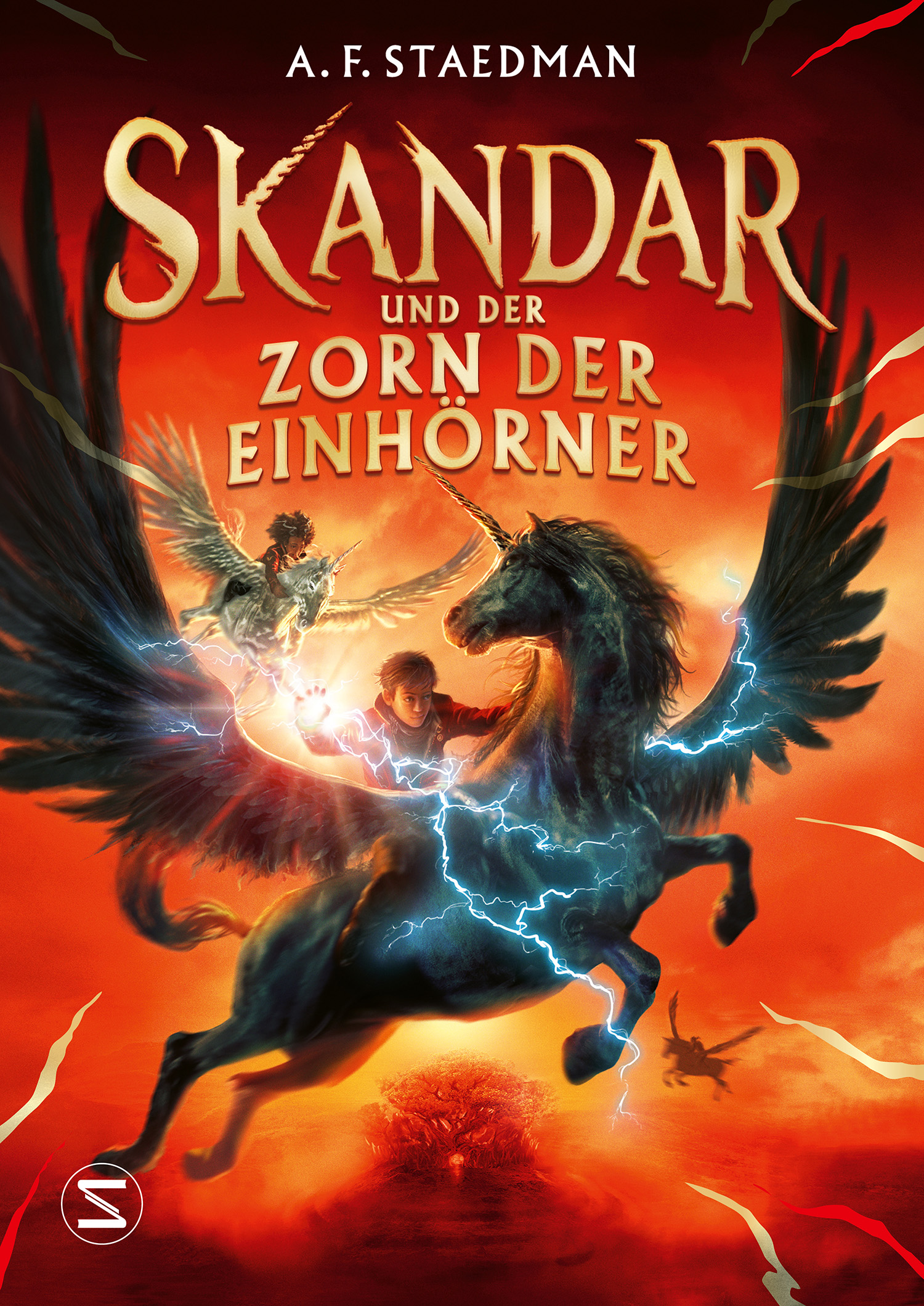Skandar und der Zorn der Einh&Atilde;&para;rner ebook cover