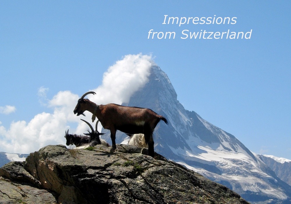 Impressions from Switzerland ebook cover