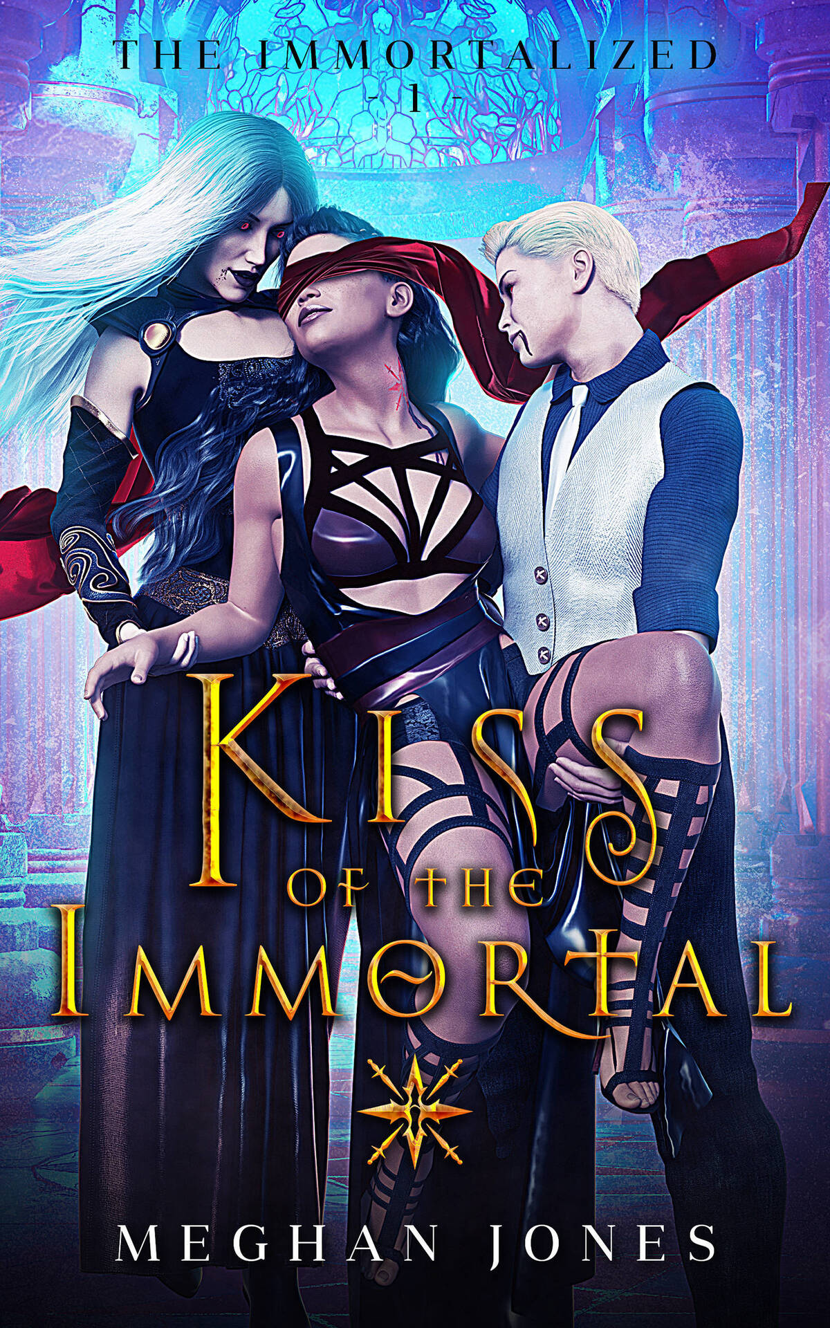 Kiss of the Immortal: Book 1 of the Immortalized ebook cover