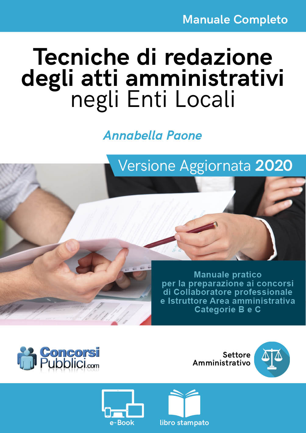 Tecniche di redazione degli atti amministrativi negli Enti Locali ebook cover