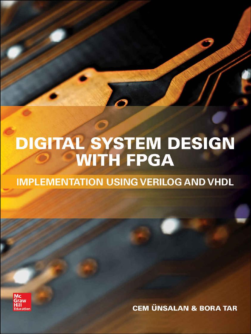 Digital System Design with FPGA: Implementation Using Verilog and VHDL (Electronics) ebook cover