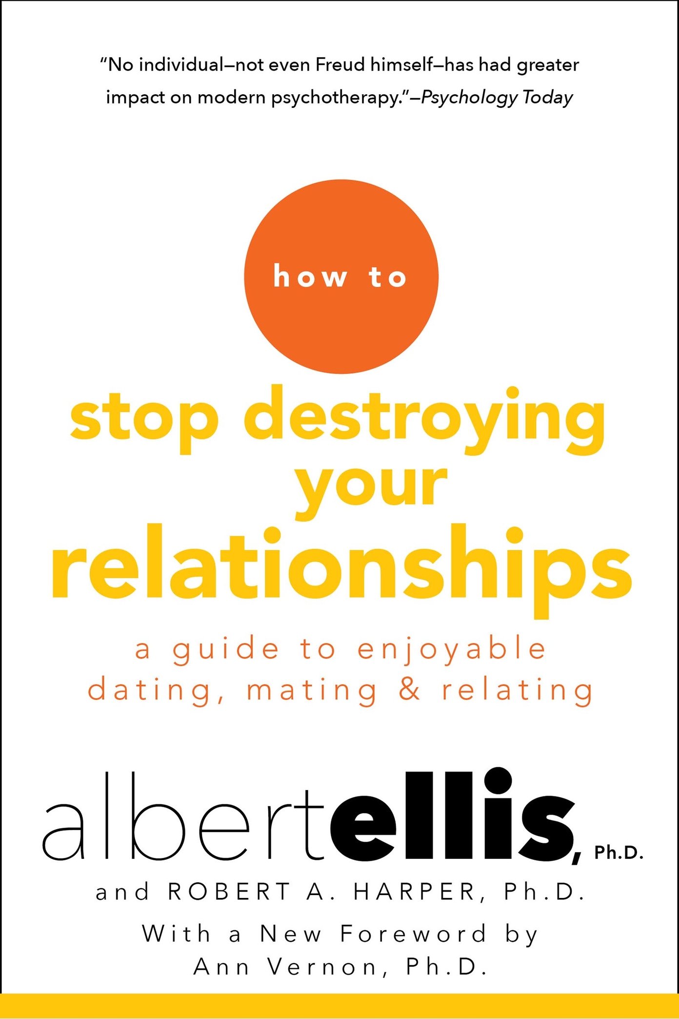 How to Stop Destroying Your Relationships ebook cover