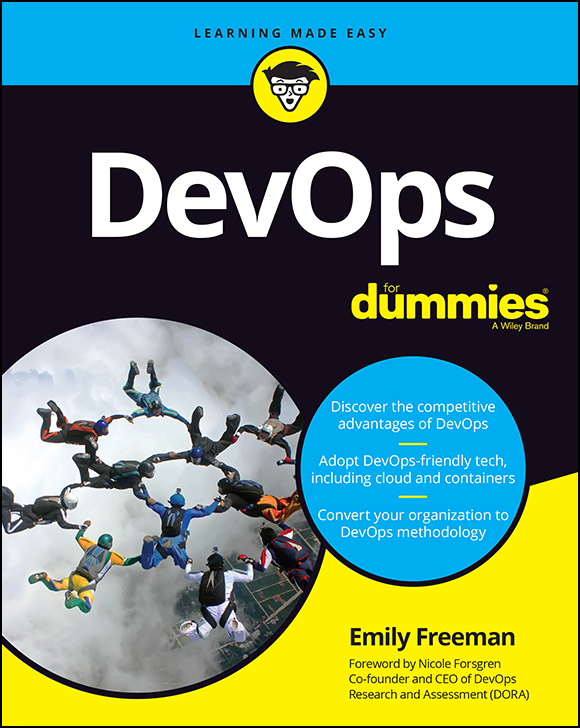 DevOps For Dummies ebook cover