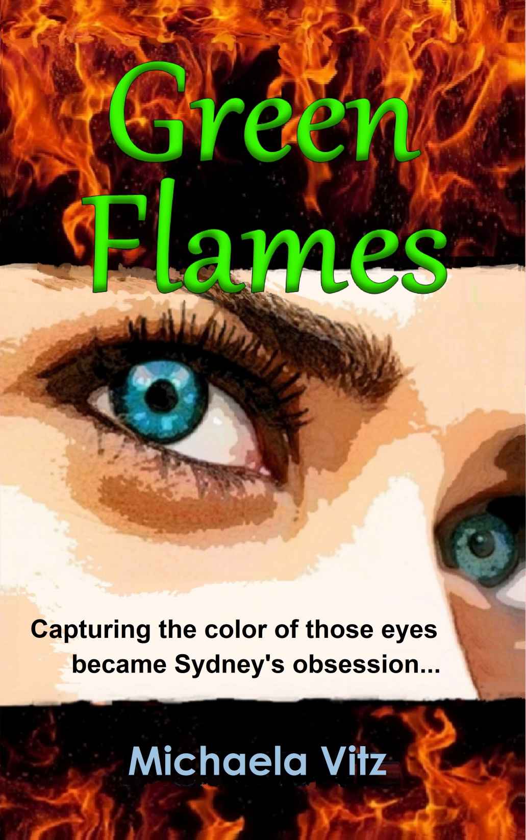 Green Flames ebook cover