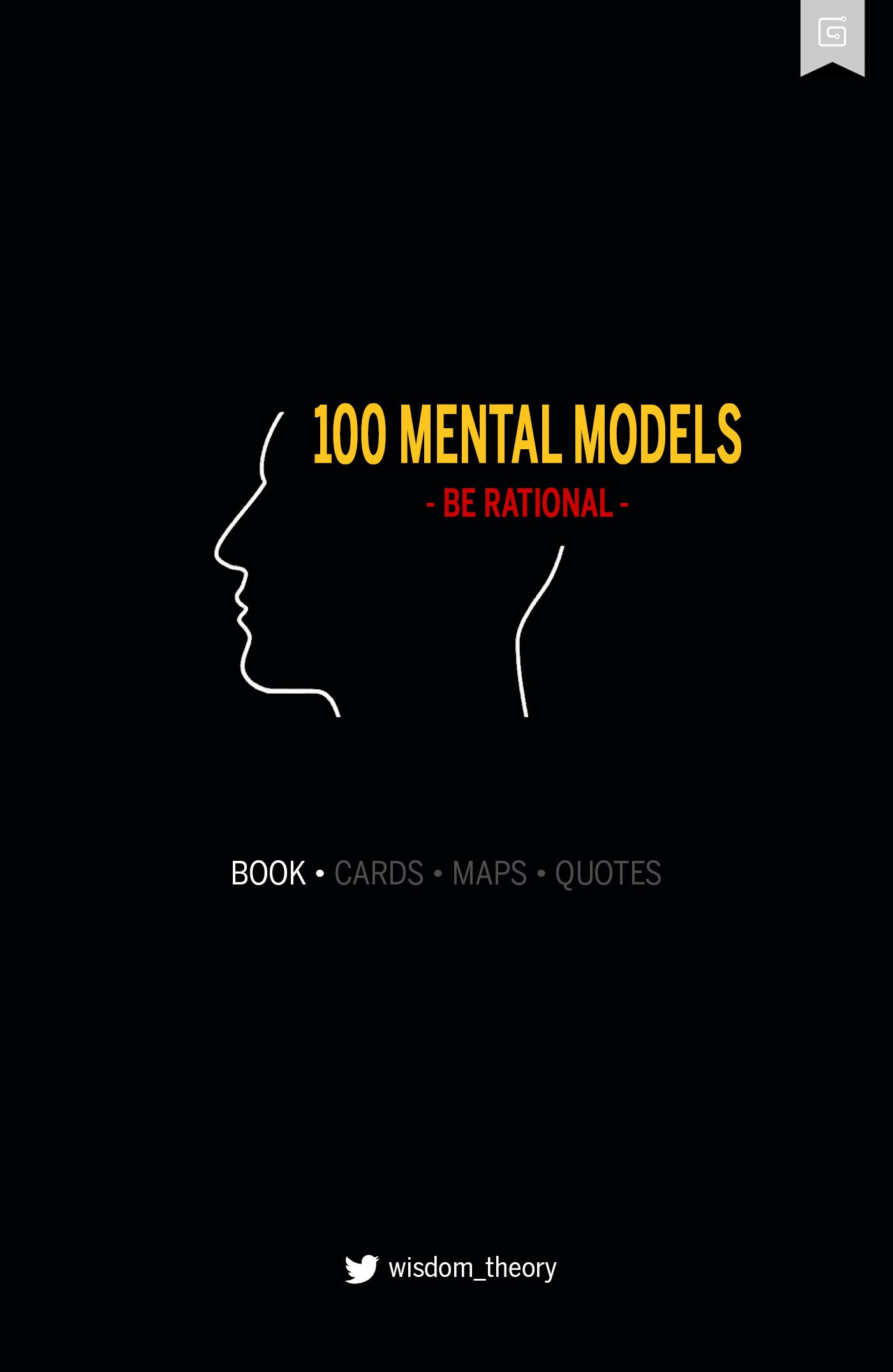 Wisdom Theory - 100 Mental Models (2020) ebook cover