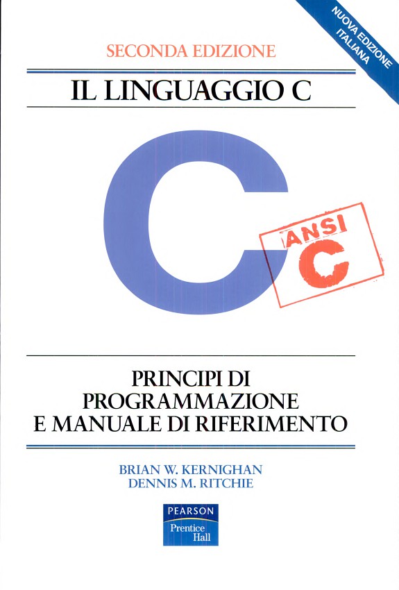 Il linguaggio C ebook cover