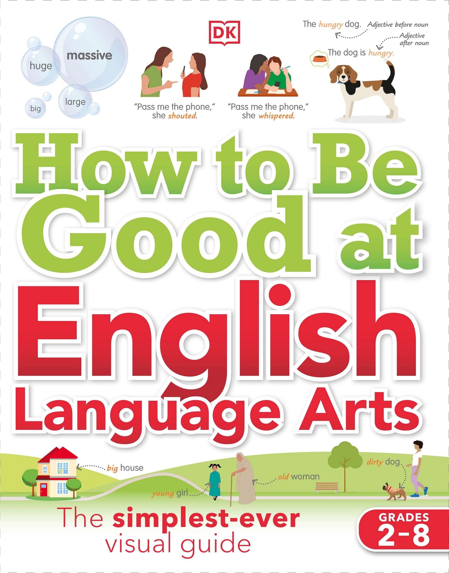 How to Be Good at English Language Arts: The Simplest-ever Visual Guide ebook cover