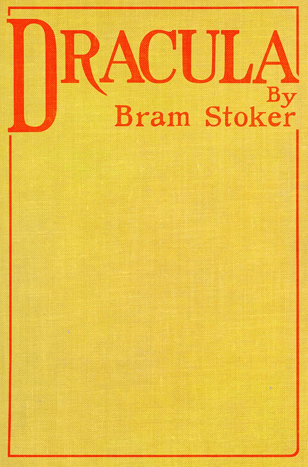 Dracula ebook cover