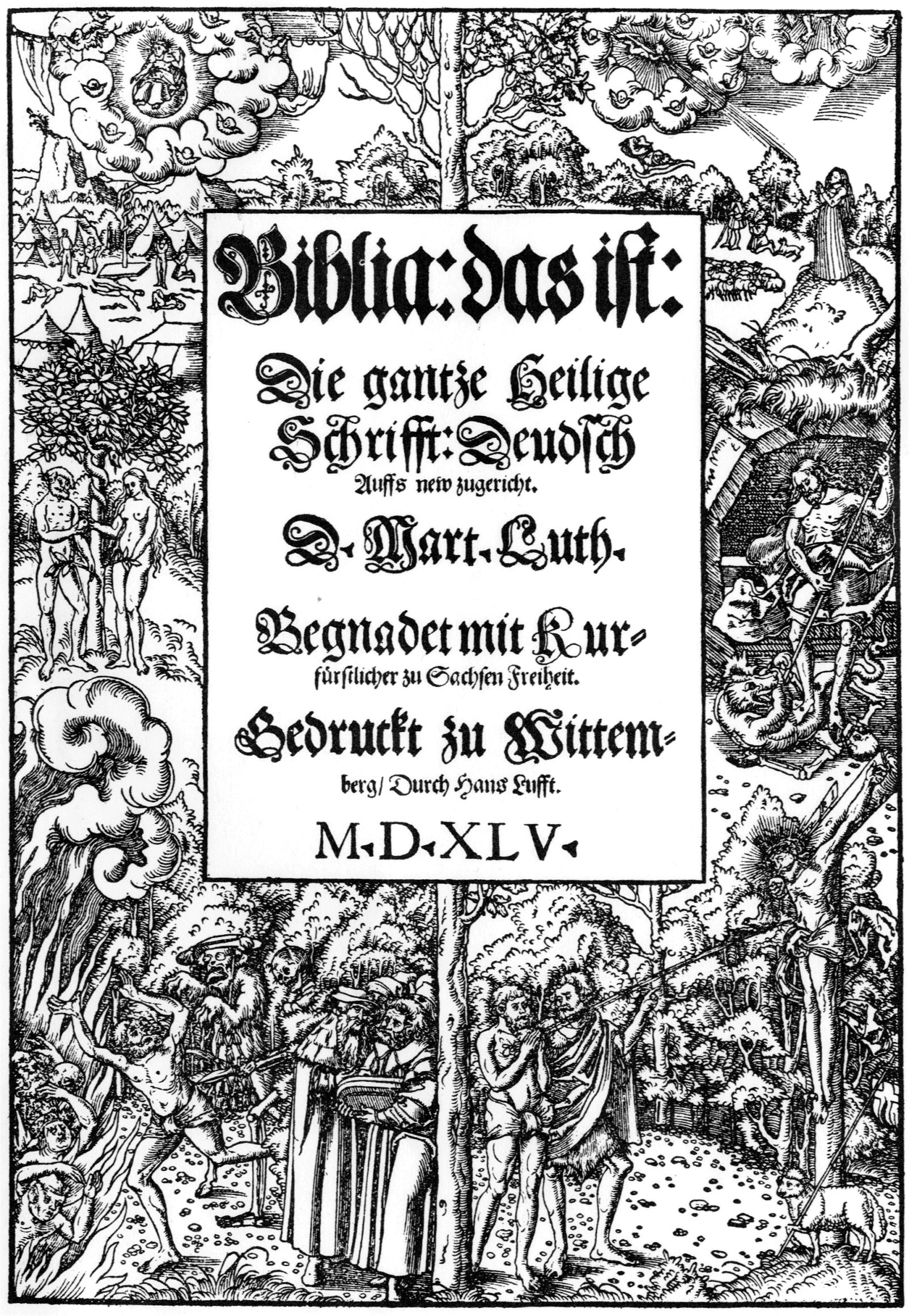 Die ganze Heilige Schrift 1545 ebook cover