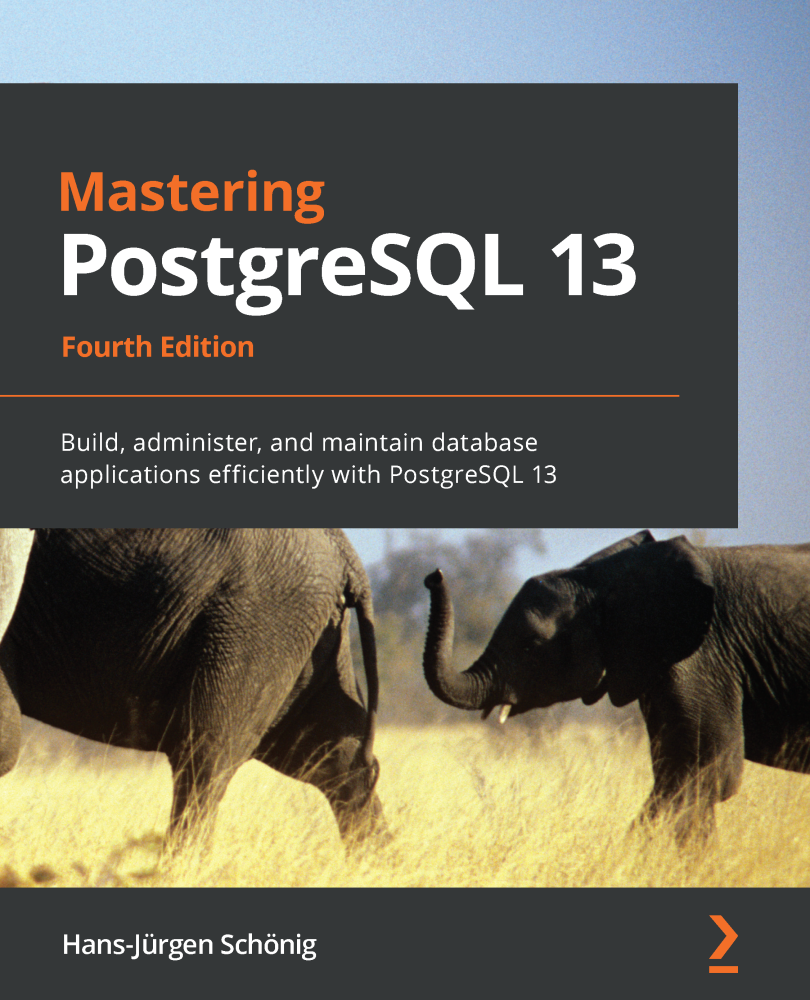 Mastering PostgreSQL 13 ebook cover