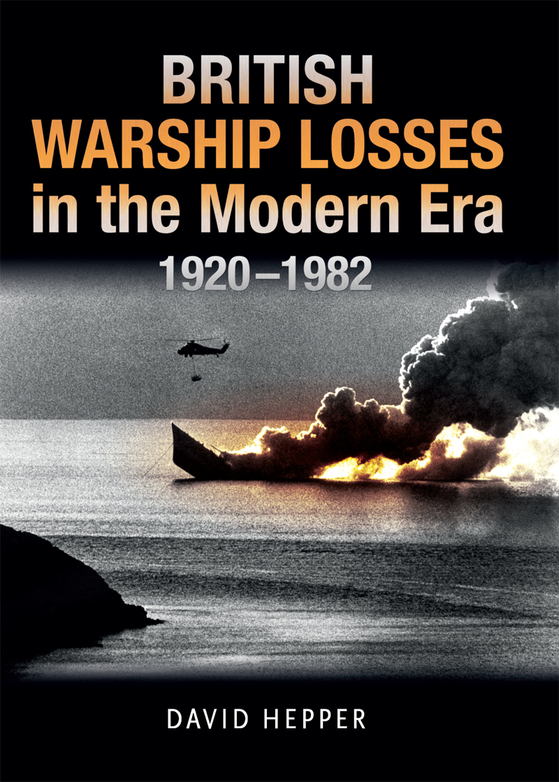 British Warship Losses in the Modern Era ebook cover