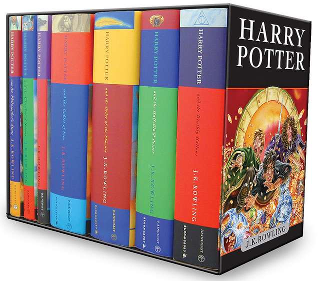 Harry Potter Series Book 1-7 ebook cover