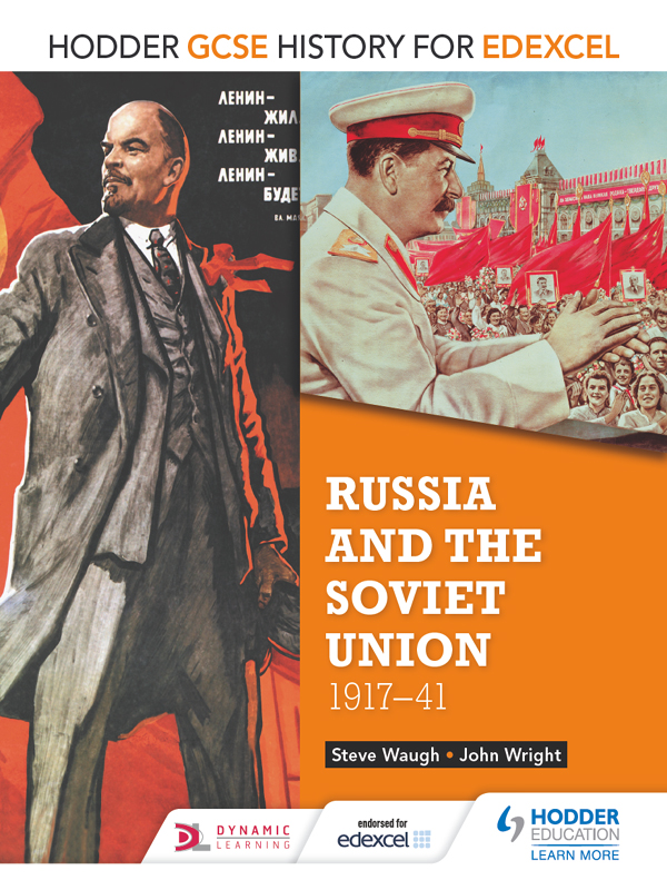 Hodder GCSE History for Edexcel: Russia and the Soviet Union, 1917-41 ebook cover