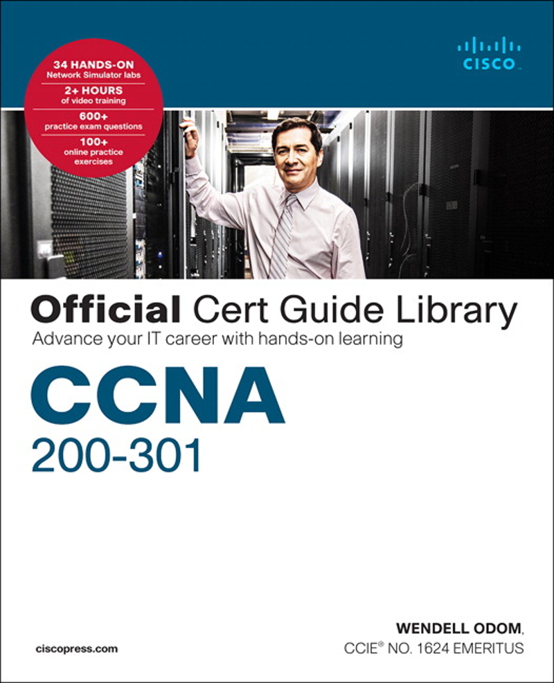 CCNA 200-301 Official Cert Guide (Ryan Schaefer's Library) ebook cover