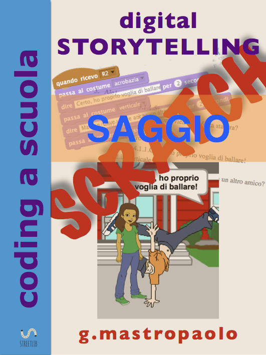 Digital Storytelling con Scratch saggio new ebook cover