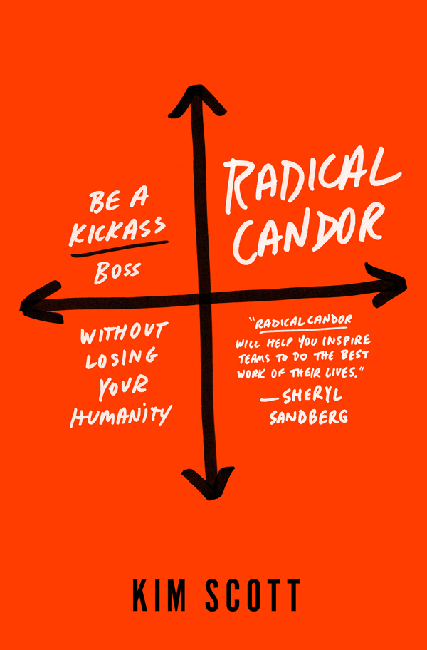 Radical Candor ebook cover