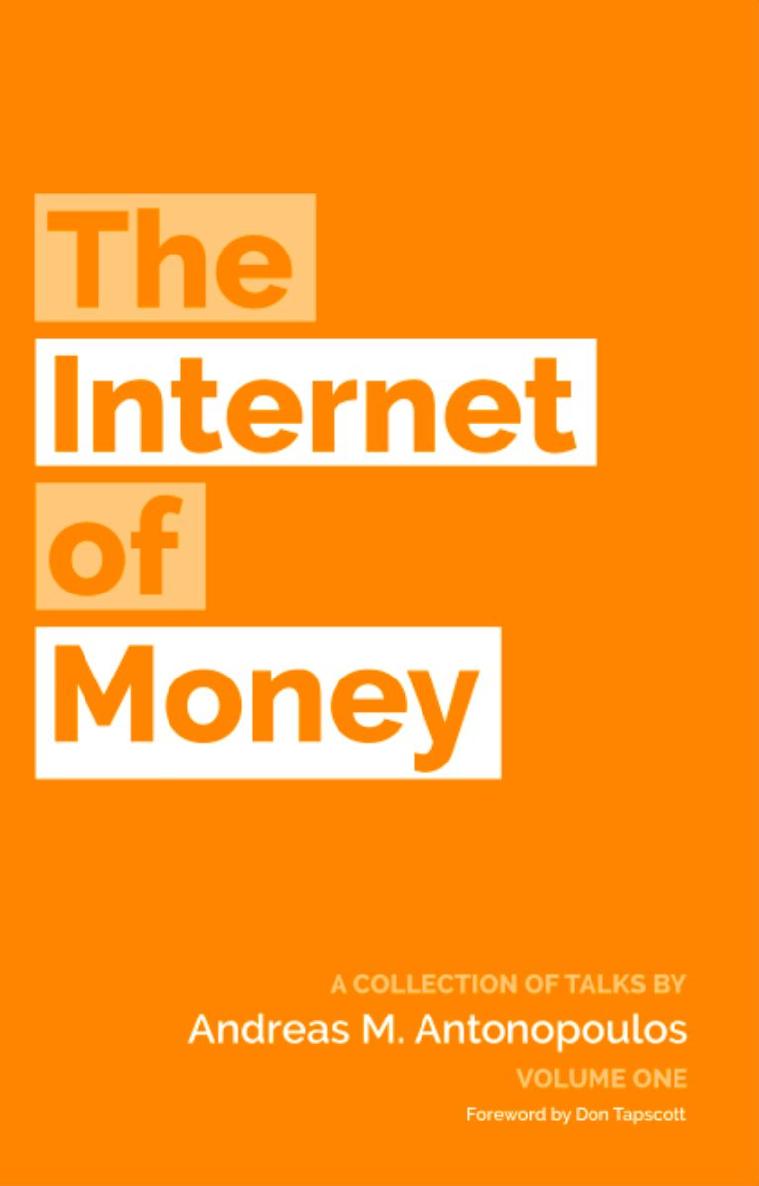 The Internet of Money ebook cover