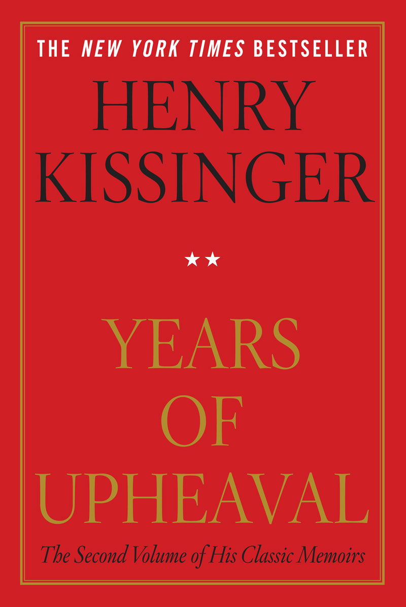 Years of Upheaval ebook cover