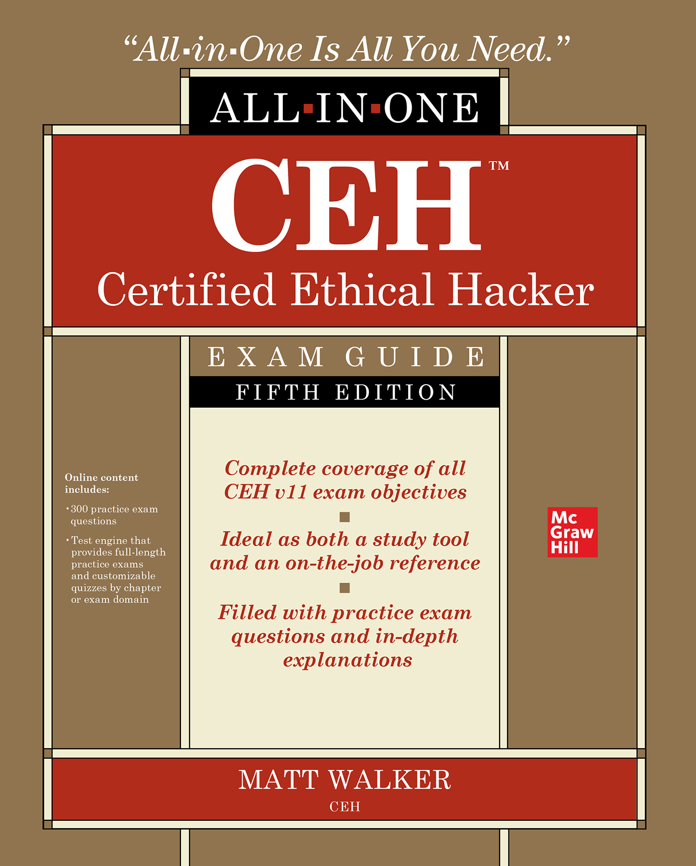 CEH Certified Ethical Hacker All-in-One Exam Guide ebook cover