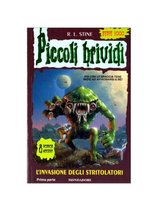 L ' INVASIONE DEGLI STRITOLATORI ebook cover
