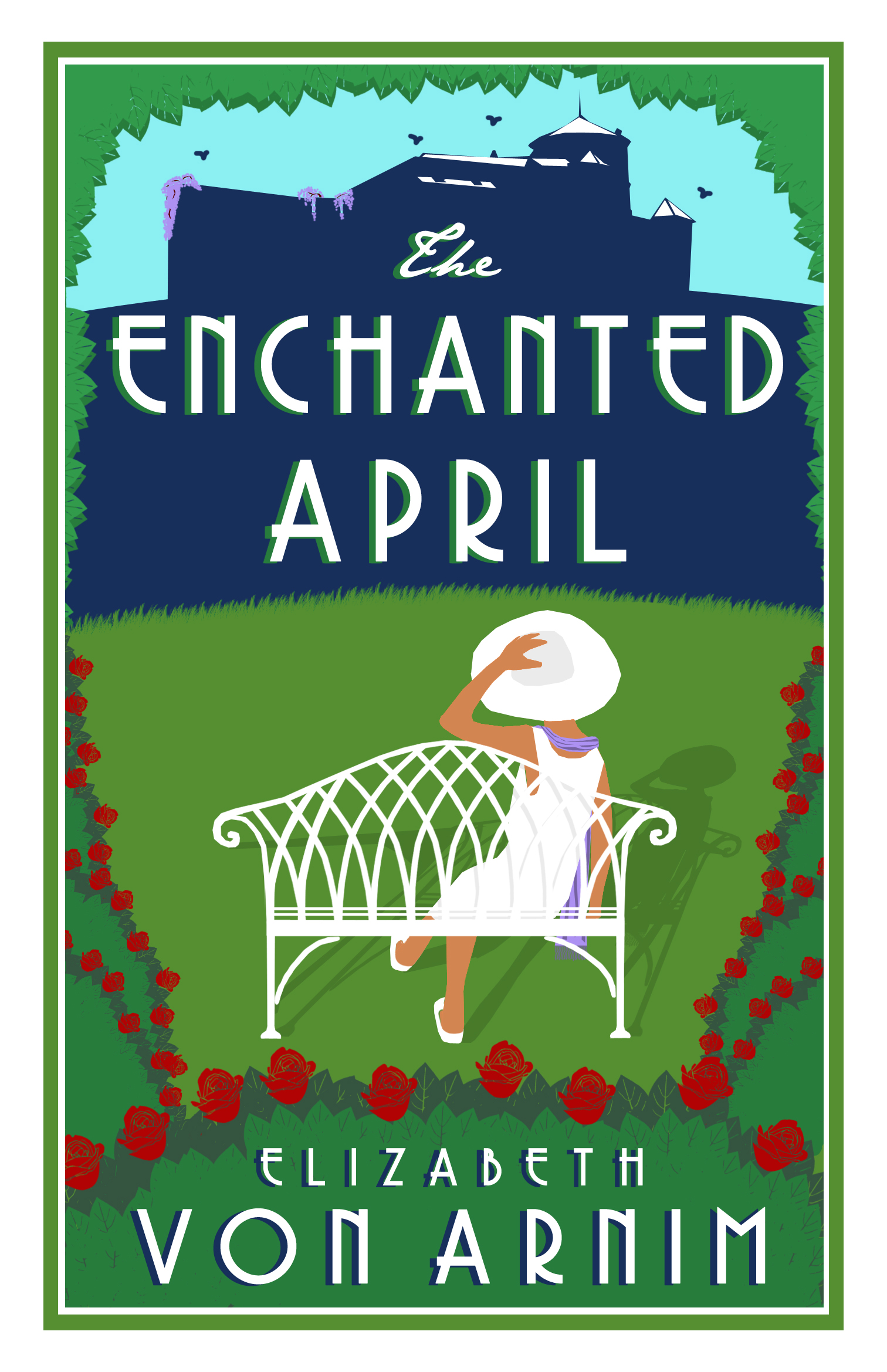 The Enchanted April ebook cover