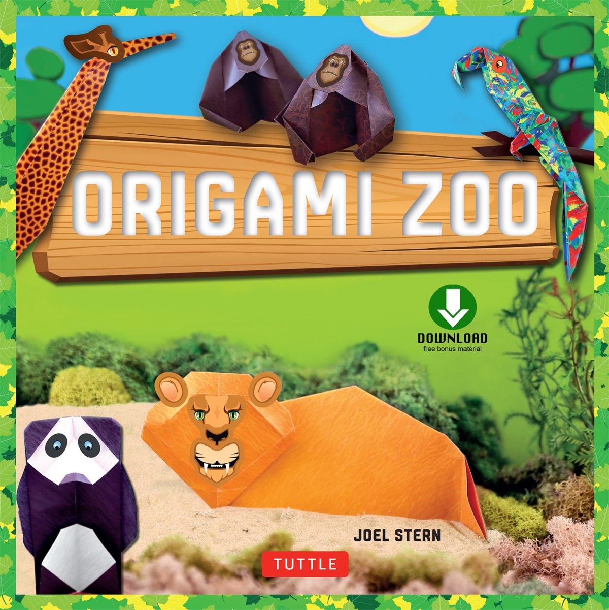 Origami Zoo Ebook ebook cover