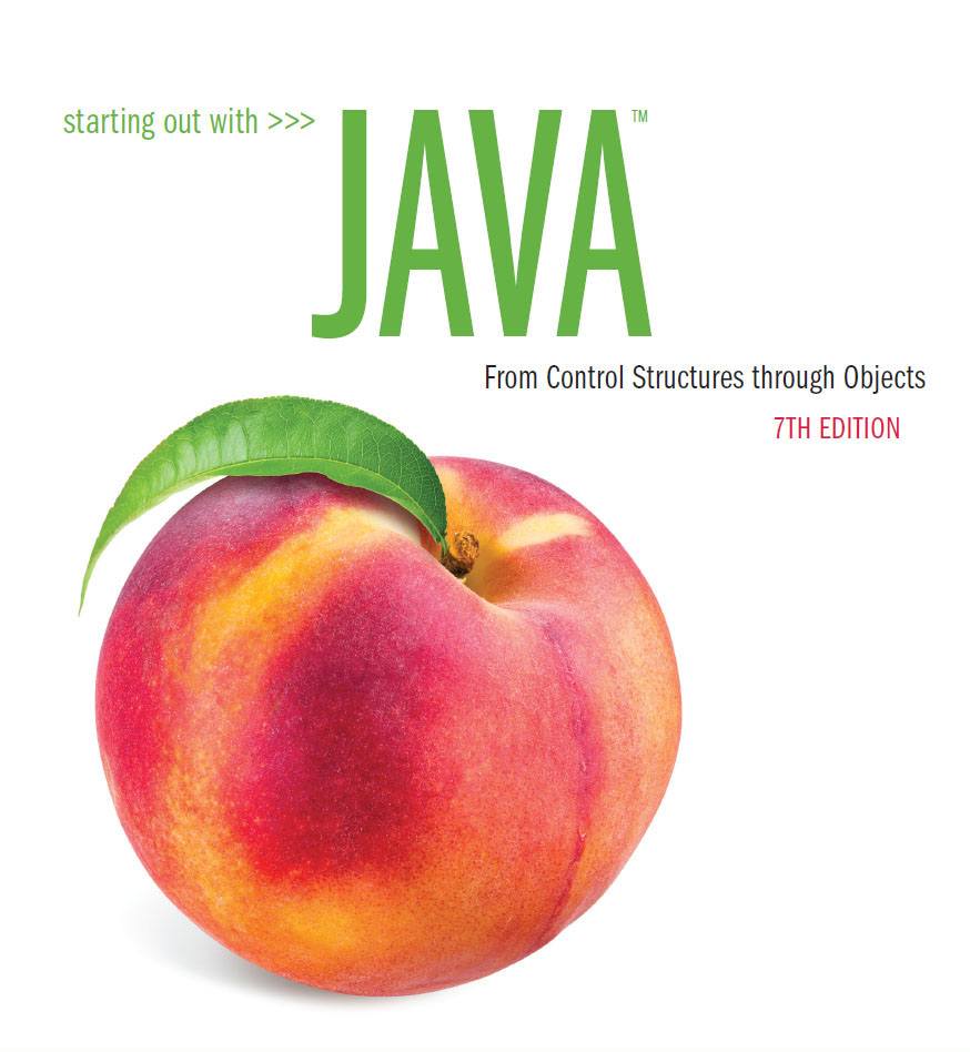 Starting Out with Java: From Control Structures through Objects, 7-e ebook cover
