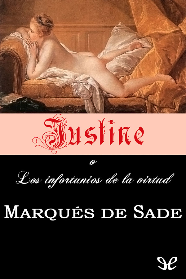 Justine o Los infortunios de la virtud ebook cover
