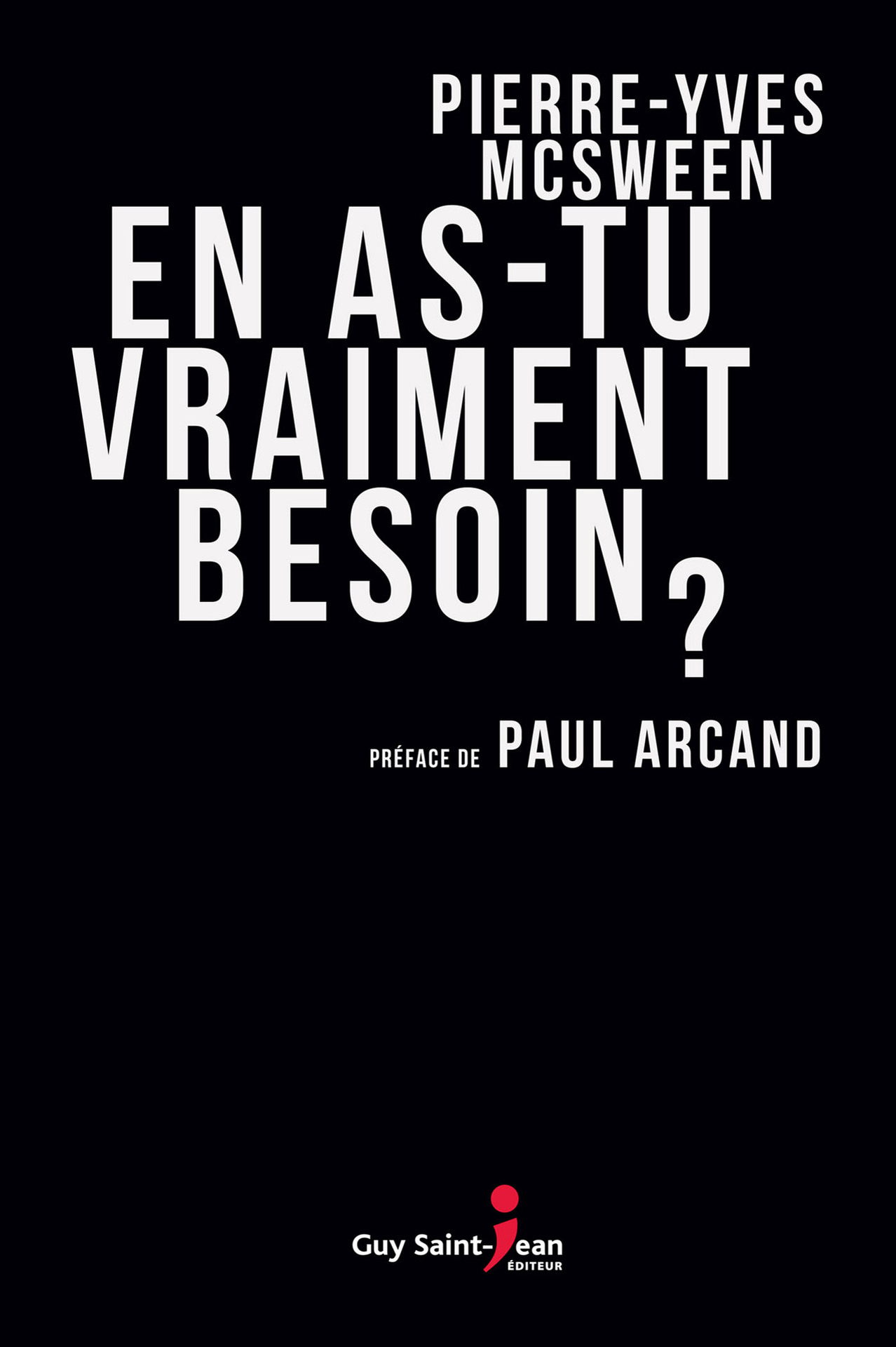 En as-tu vraiment besoin ? (French Edition) ebook cover