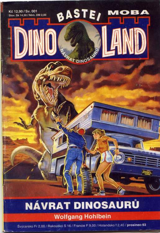 Dinoland 01 - Navrat dinosauru ebook cover