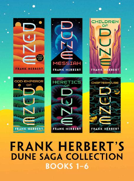 Frank Herbert's Dune Saga Collection: Books 1 - 6 ebook cover