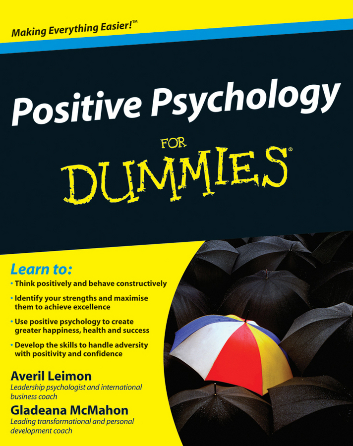 Positive Psychology For Dummies ebook cover
