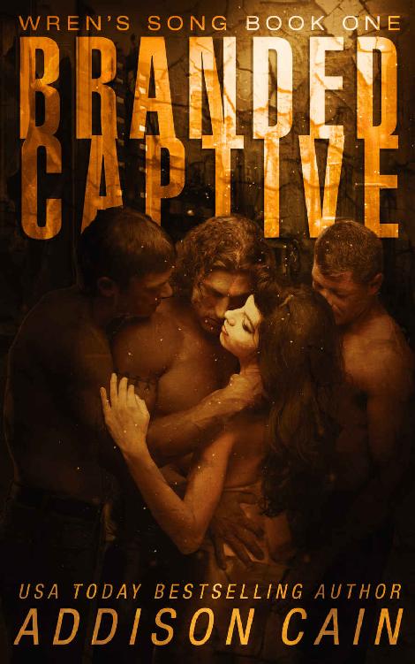 Branded Captive: A Reverse Harem Omegaverse Dark Romance (Wren's Song Book 1) ebook cover