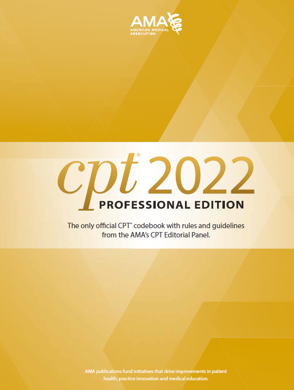 CPT Professional 2022 ebook cover
